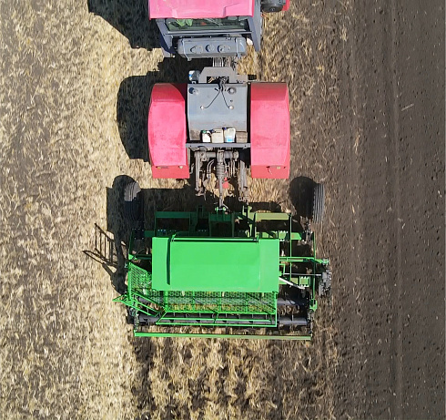 Глубокорыхлитель "Труженик" с системой внесения гранулированных удобрений